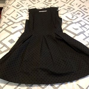 Velvet polka dot Gap dress Size 14T